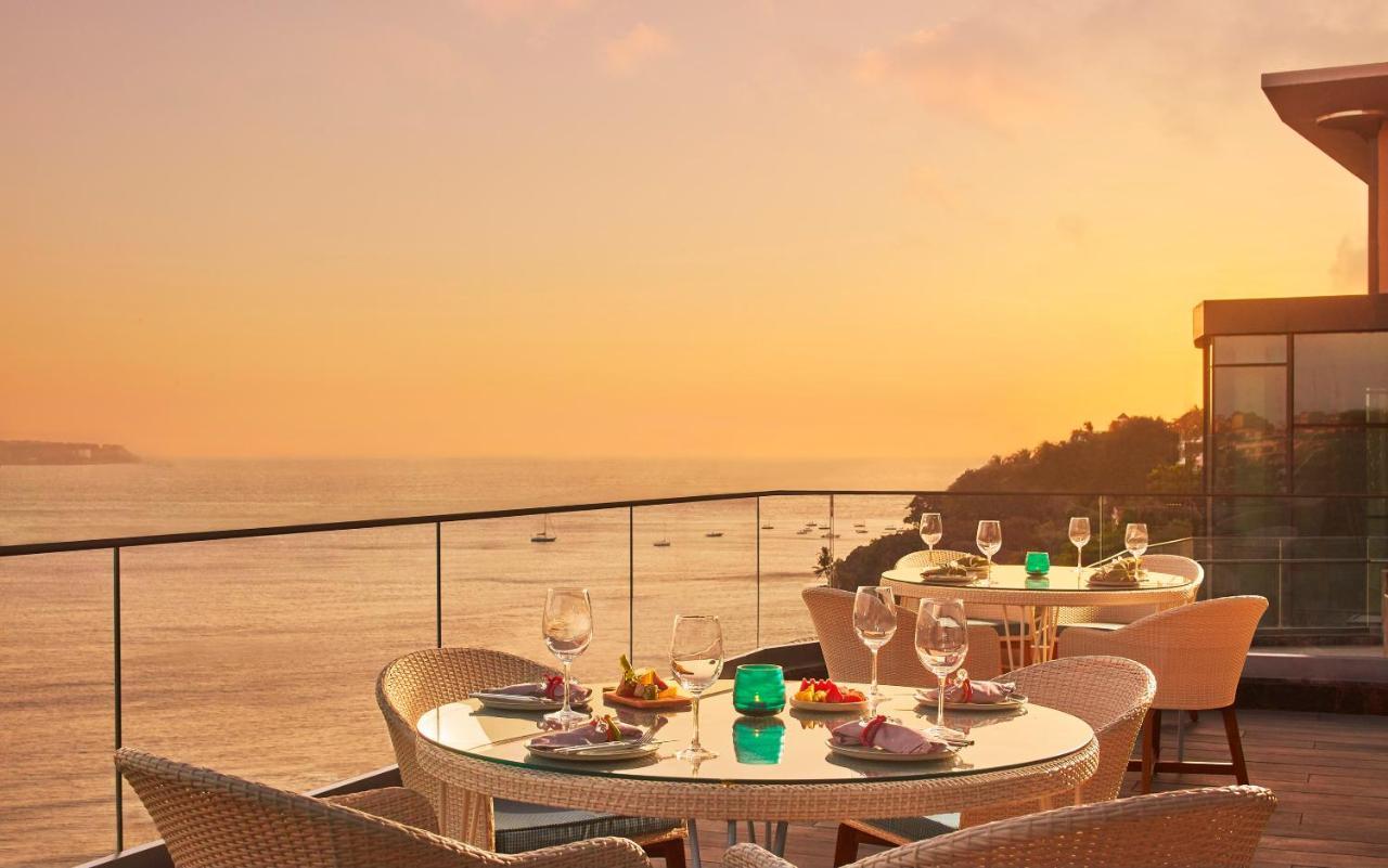 Taj Cidade De Goa Horizon, Goa Pangim Exterior foto Sunset at the hotel