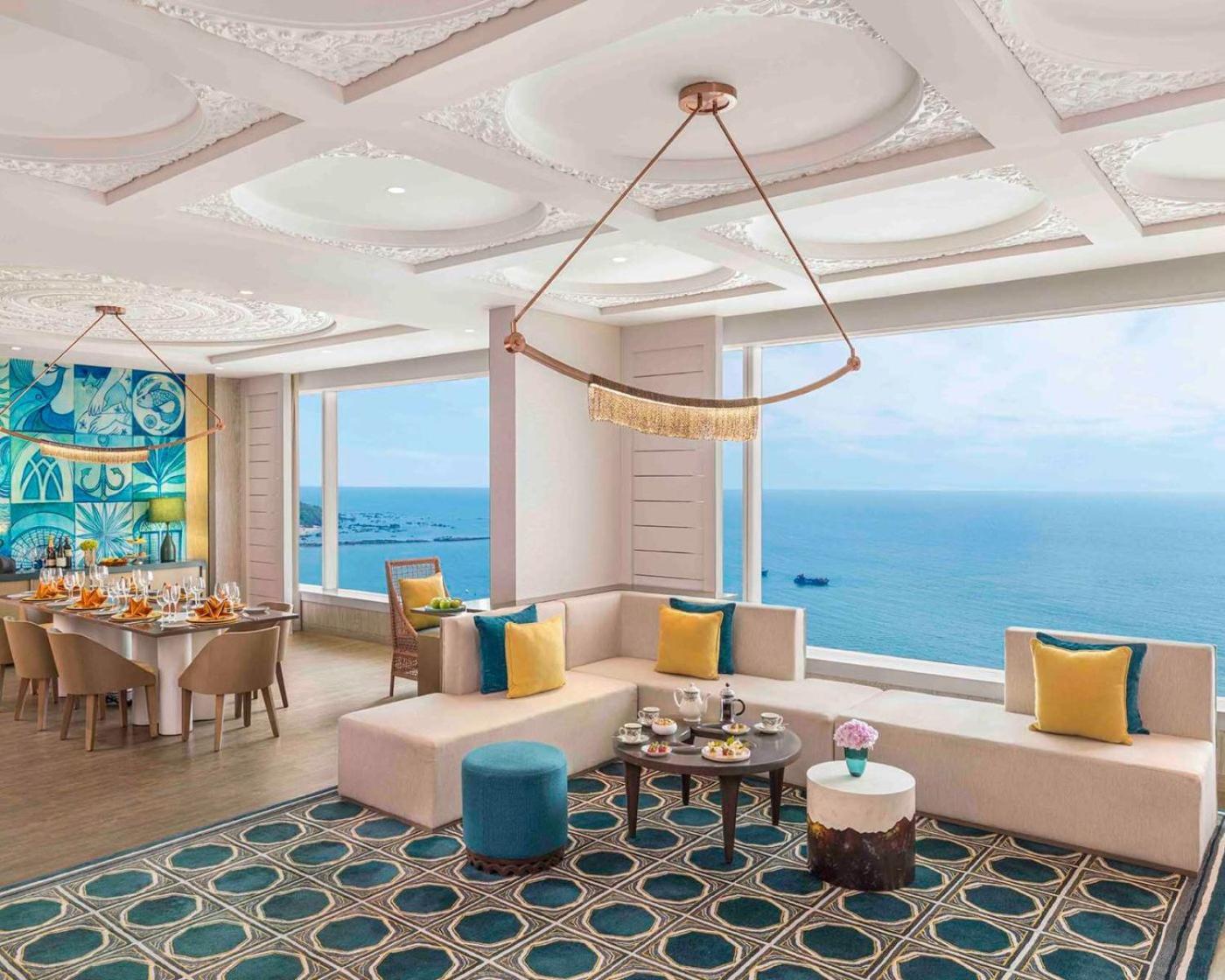 Taj Cidade De Goa Horizon, Goa Pangim Exterior foto The Living Room at the Presidential Suite
